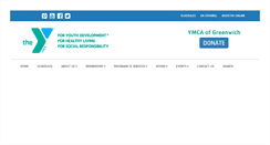 Desktop Screenshot of greenwichymca.org